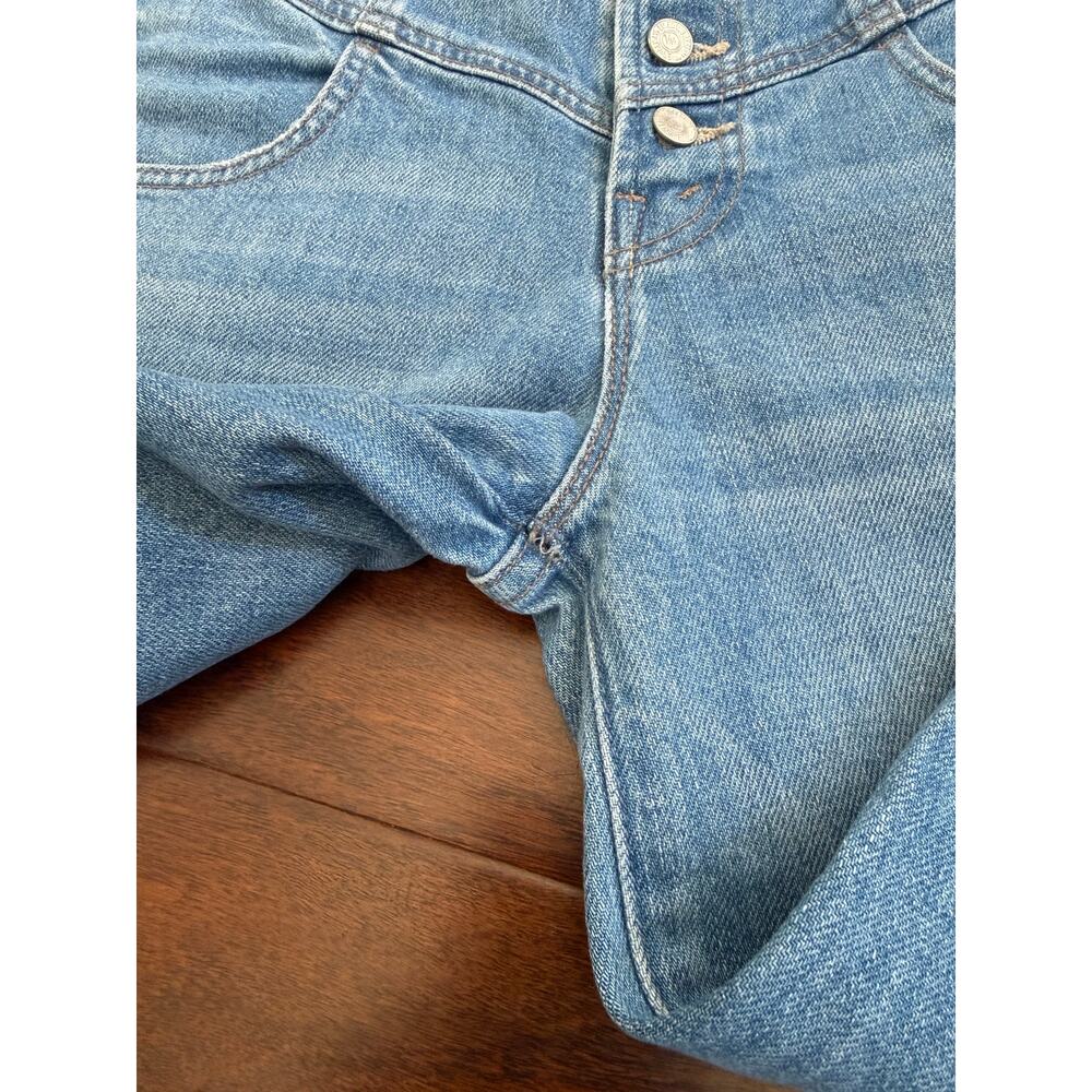 Mother SUPERIOR 25 The Swooner Roller Yoke Front Crop Wide Leg Post No Bills - Picture 13 of 16